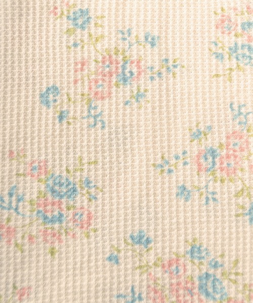 JEMORGAN(ジェーイーモーガン)の「【87】【JEMORGAN/ジェーイーモーガン】花柄&ハート柄 クロップド丈 ワッフル カップ付き キャミソール(キャミソール・レディース・ライトピンク/ピンク系その他/ブラック/ライトブルー/ブルー/レッド/ピンク・FREE)」の8枚目の写真