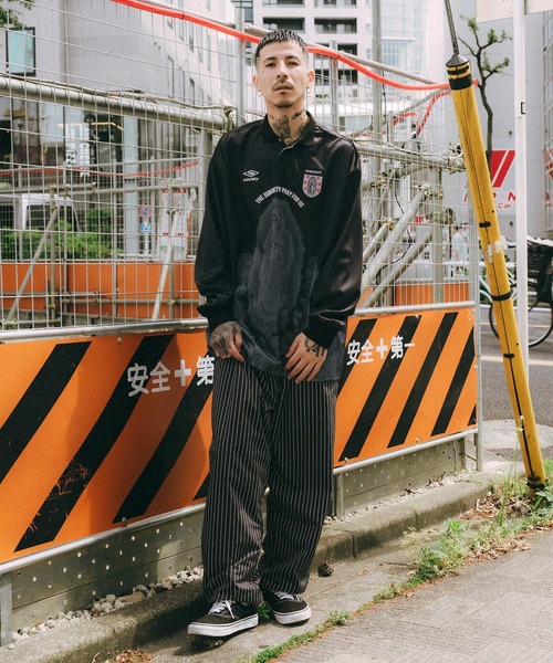 Subciety（サブサエティ）の「Stripe training pants（その他パンツ・メンズ・ホワイト/ブラウン/ブラック・X-LARGE/LARGE/MEDIUM/SMALL）」の12枚目の写真