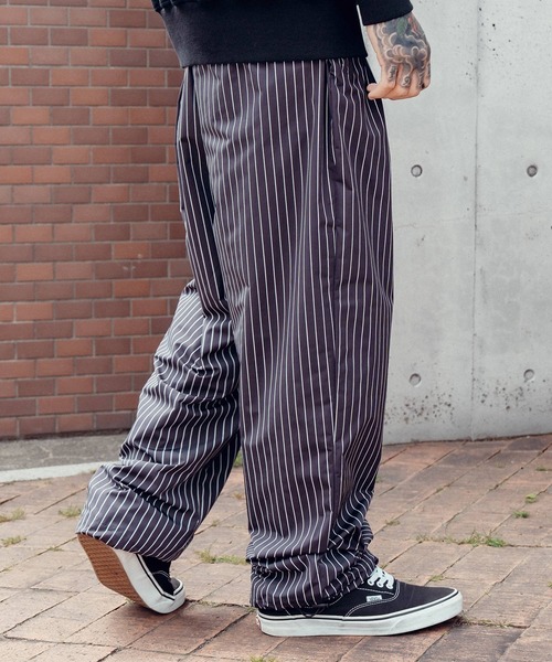 Subciety（サブサエティ）の「Stripe training pants（その他パンツ・メンズ・ホワイト/ブラウン/ブラック・X-LARGE/LARGE/MEDIUM/SMALL）」の17枚目の写真