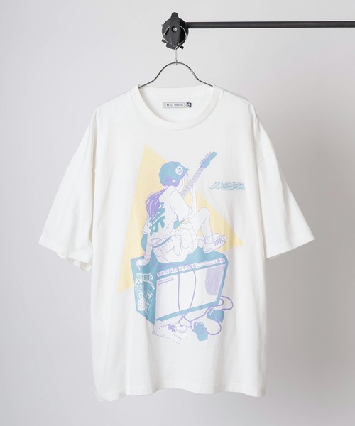 セール】【84】「休日少女」 フロント＆ バックプリント レトロ