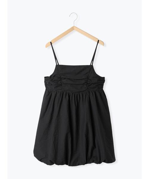 ehka sopo（エヘカソポ）の「バルーンミニキャミワンピース（ワンピース・レディース・ブラック/サックスブルー/オフホワイト・F）」の16枚目の写真