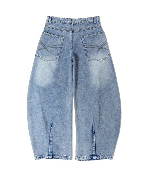 JACKROSE(ジャックローズ)の「JE-カーブ・デニムパンツ(デニムパンツ・メンズ・インディゴブルー/カモフラージュ・M/L)」の5枚目の写真