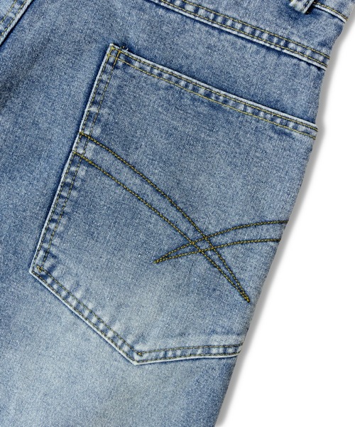 JACKROSE(ジャックローズ)の「JE-カーブ・デニムパンツ(デニムパンツ・メンズ・インディゴブルー/カモフラージュ・M/L)」の4枚目の写真