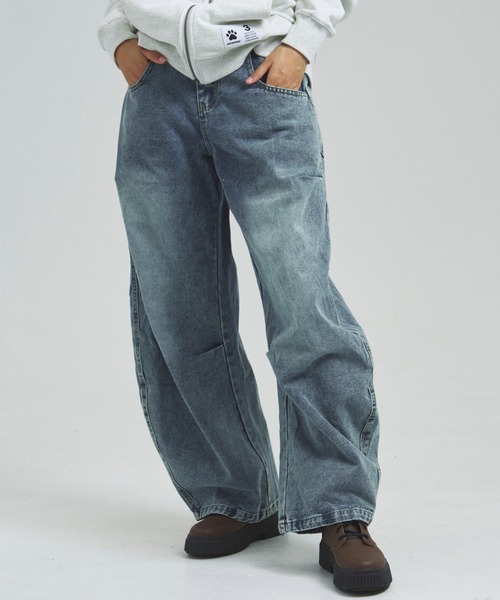 JACKROSE(ジャックローズ)の「JE-カーブ・デニムパンツ(デニムパンツ・メンズ・インディゴブルー/カモフラージュ・M/L)」の10枚目の写真