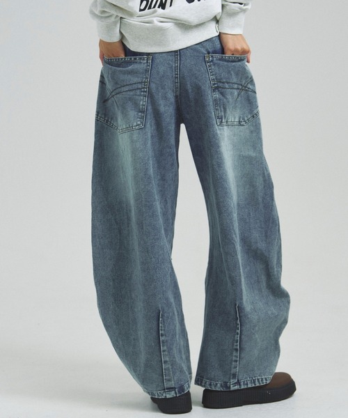 JACKROSE(ジャックローズ)の「JE-カーブ・デニムパンツ(デニムパンツ・メンズ・インディゴブルー/カモフラージュ・M/L)」の15枚目の写真