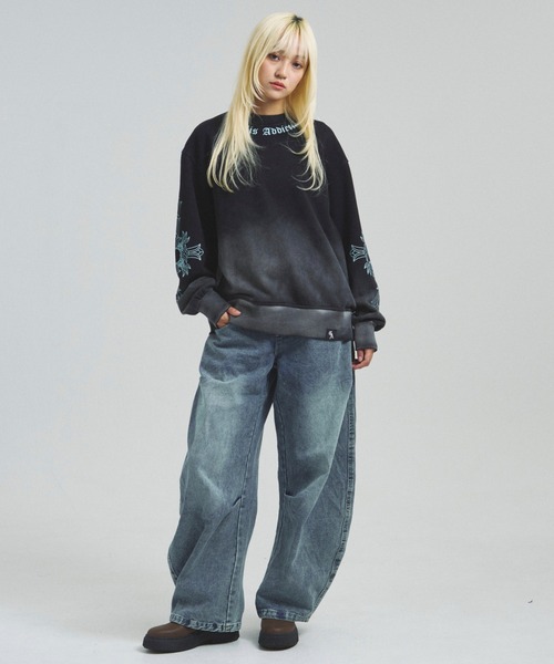 JACKROSE(ジャックローズ)の「JE-カーブ・デニムパンツ(デニムパンツ・メンズ・インディゴブルー/カモフラージュ・M/L)」の20枚目の写真