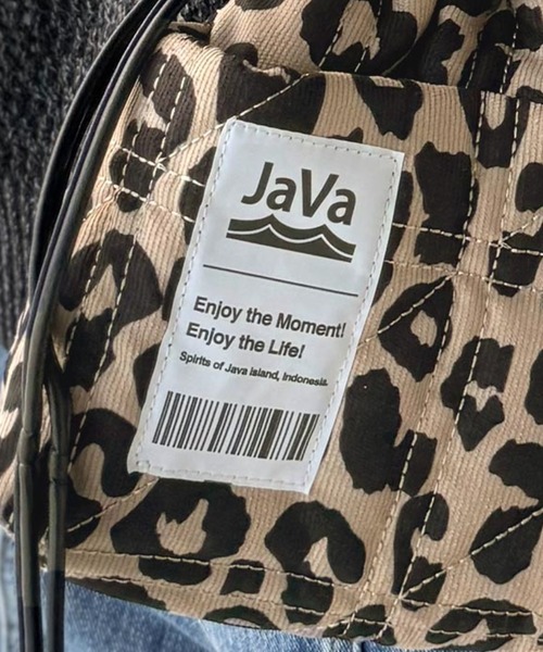 Java(ジャバ)の「《JaVaジャバ コラボ》秋冬のマストハブ!2WAYミニ巾着コーデュロイショルダーバッグ(ショルダーバッグ・レディース・ブラウン/ブラック/レオパード・ONE SIZE)」の17枚目の写真