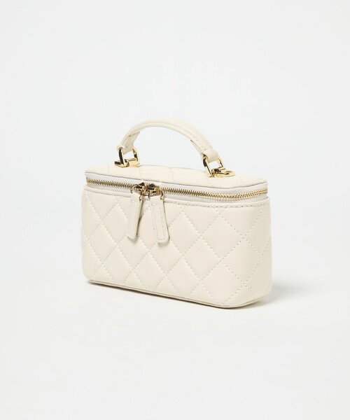 UNITED ARROWS（ユナイテッドアローズ）の「マイクロ バニティ バッグ（ショルダーバッグ・レディース・オフホワイト/ブラック・FREE）」の13枚目の写真