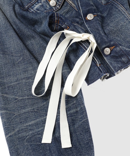 MM6 Maison Margiela（ｴﾑｴﾑｼｯｸｽ ﾒｿﾞﾝ ﾏﾙｼﾞｪﾗ）の「KABAN（デニムジャケット・レディース・その他・38/36）」の4枚目の写真