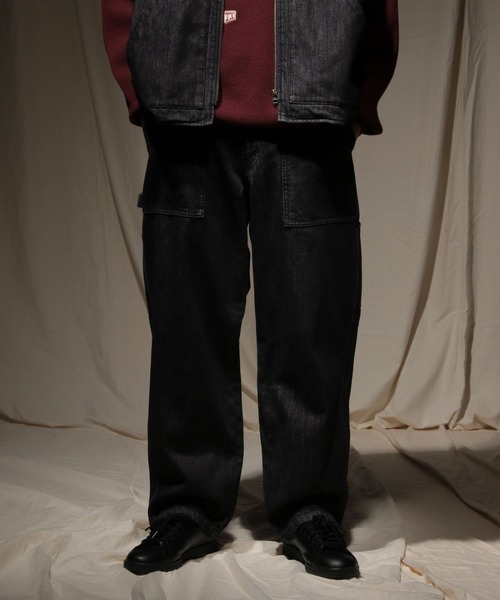 ペインターデニムパンツ【niko and JEANS 2025AW】（デニム