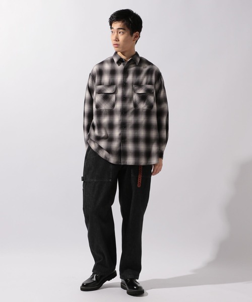 niko and...（ニコアンド）の「ペインターデニムパンツ【niko and ...JEANS 2025AW】（デニムパンツ・メンズ・ブラック/ブルー/インディゴブルー/ブラウン/パープル/ブラック系その他/カーキ/ブルー系その他・MEDIUM/SMALL/LARGE）」の15枚目の写真