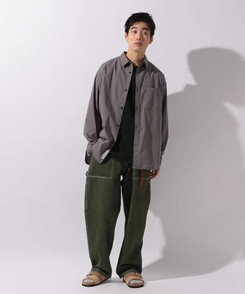 ペインターデニムパンツ【niko and JEANS 2025AW】（デニム