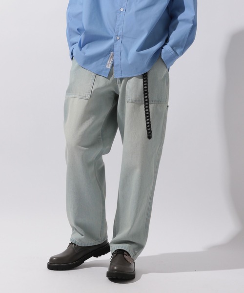 niko and...（ニコアンド）の「ペインターデニムパンツ【niko and ...JEANS 2025AW】（デニムパンツ・メンズ・ブラック/ブルー/インディゴブルー/ブラウン/パープル/ブラック系その他/カーキ/ブルー系その他・MEDIUM/SMALL/LARGE）」の20枚目の写真