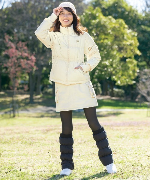 セール】UNDOVEgolf【三枝こころコラボ】中わたスカート (ゴルフウェア