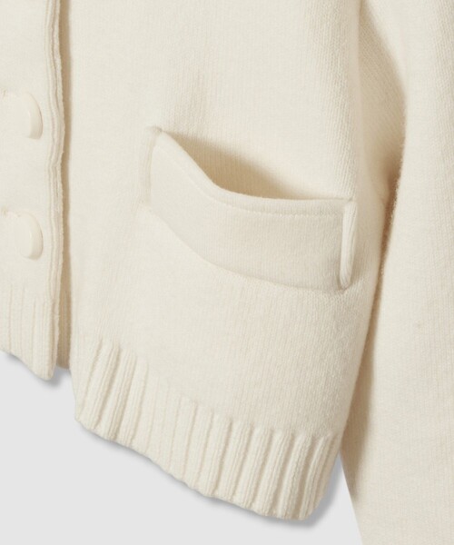 LOULOU WILLOUGHBY】デュアルレイヤードニットジャケット