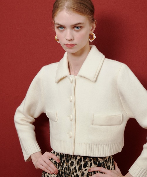 LOULOU WILLOUGHBY ホワイトジャケット allureville｜【LOULOU WILLOUGHBY】ルマーノツイルショート