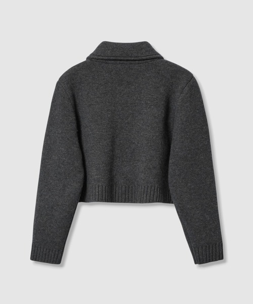 セール】【LOULOU WILLOUGHBY】デュアルレイヤードニットジャケット