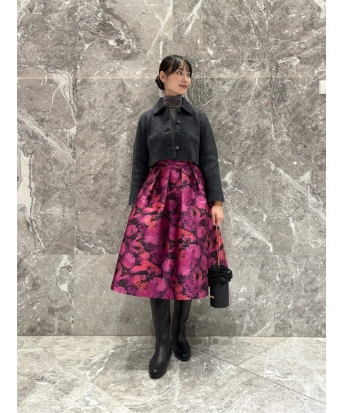 セール】【LOULOU WILLOUGHBY】デュアルレイヤードニットジャケット