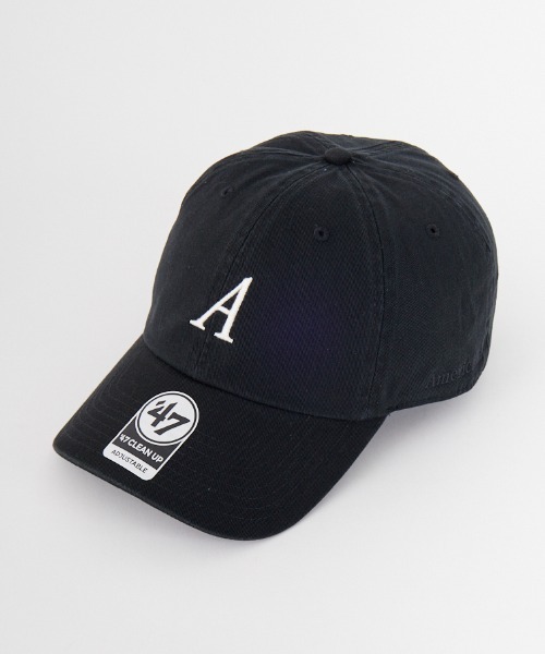AMERICANA（アメリカーナ）の「[Americana/アメリカーナ] 47 クリーンナップ ロゴ刺繍キャップ（キャップ・レディース・ネイビー/ブラック/カーキ・ONE SIZE）」の6枚目の写真