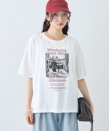 earth music&ecology | アソートプリントレギュラースリットTee(Tシャツ/カットソー)