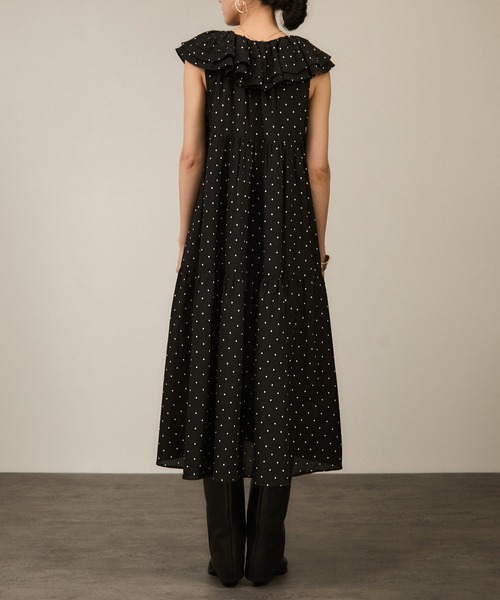 crinkle crinkle crinkle（クリンクルクリンクルクリンクル）の「【crinkle crinkle crinkle】別注ノースリーブレースワンピース（ワンピース・レディース・ブラック系その他3/ブラック・FREE）」の17枚目の写真