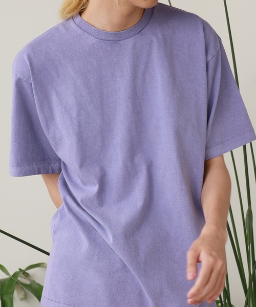 LIFEMAX/ライフマックス 6.5オンスピグメントダイTシャツ 無地Tシャツ