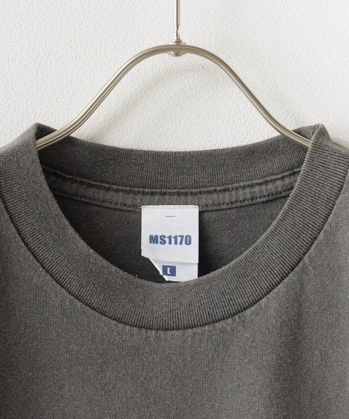 LIFEMAX（ライフマックス）の「LIFEMAX/ライフマックス 6.5オンスピグメントダイＴシャツ 無地Tシャツ メンズ 秋物 秋服 2026年秋冬（Tシャツ/カットソー・メンズ・オフホワイト/ネイビー/コーラル/パープル/ブラック・S/XL/L/M）」の20枚目の写真
