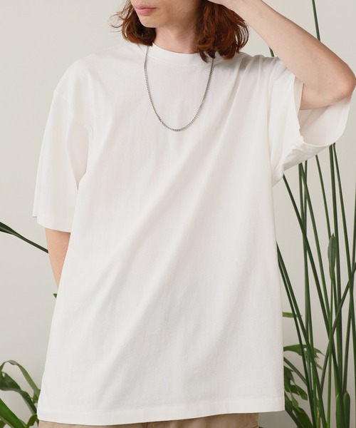 LIFEMAX（ライフマックス）の「LIFEMAX/ライフマックス 6.5オンスピグメントダイＴシャツ 無地Tシャツ メンズ 秋物 秋服 2026年秋冬（Tシャツ/カットソー・メンズ・オフホワイト/ネイビー/コーラル/パープル/ブラック・S/XL/L/M）」の7枚目の写真