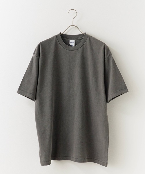 LIFEMAX（ライフマックス）の「LIFEMAX/ライフマックス 6.5オンスピグメントダイＴシャツ 無地Tシャツ メンズ 秋物 秋服 2026年秋冬（Tシャツ/カットソー・メンズ・オフホワイト/ネイビー/コーラル/パープル/ブラック・S/XL/L/M）」の6枚目の写真