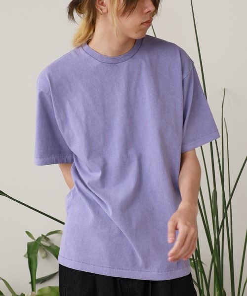 LIFEMAX（ライフマックス）の「LIFEMAX/ライフマックス 6.5オンスピグメントダイＴシャツ 無地Tシャツ メンズ 秋物 秋服 2026年秋冬（Tシャツ/カットソー・メンズ・オフホワイト/ネイビー/コーラル/パープル/ブラック・S/XL/L/M）」の22枚目の写真