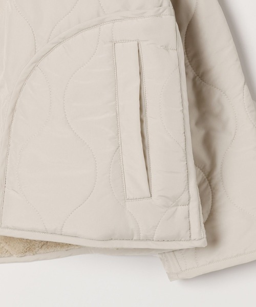 セール】リバーシブルファーキルトブルゾン/494074（ブルゾン