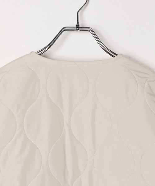 セール】リバーシブルファーキルトブルゾン/494074（ブルゾン