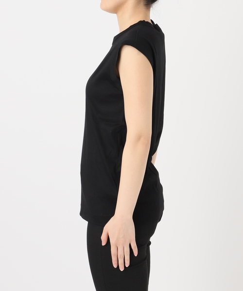 JOURNAL STANDARD（ジャーナルスタンダード）の「《追加2》汗ジミ防止ナノシアスリーブレス（Tシャツ/カットソー・レディース・ブラック/ライトグレー/ホワイト/レッド・FREE）」の22枚目の写真