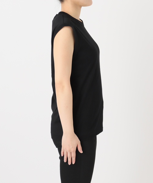 JOURNAL STANDARD（ジャーナルスタンダード）の「《追加2》汗ジミ防止ナノシアスリーブレス（Tシャツ/カットソー・レディース・ブラック/ライトグレー/ホワイト/レッド・FREE）」の13枚目の写真