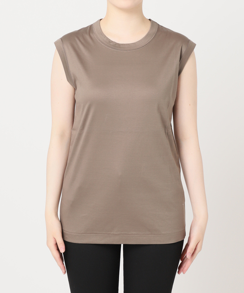 JOURNAL STANDARD（ジャーナルスタンダード）の「《追加2》汗ジミ防止ナノシアスリーブレス（Tシャツ/カットソー・レディース・ブラック/ライトグレー/ホワイト/レッド・FREE）」の7枚目の写真