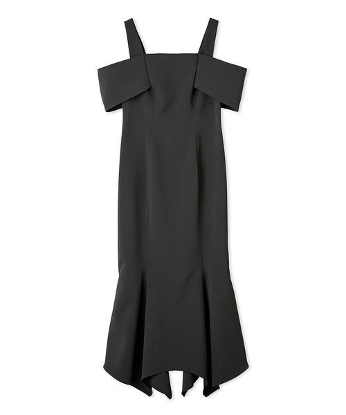 FRAY I.D(フレイアイディー)の「オフショルアシメマーメイドドレス(ドレス・レディース・グレー/ブラック/ブルー・0/1)」の17枚目の写真