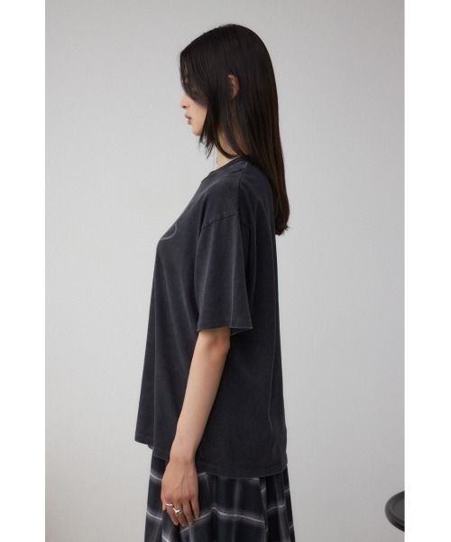 AZUL by moussy(アズールバイマウジー)の「ヴィンテージ5分袖Tシャツ(Tシャツ/カットソー・レディース・ライトブラック/ピンク/アイボリー・FREE)」の18枚目の写真