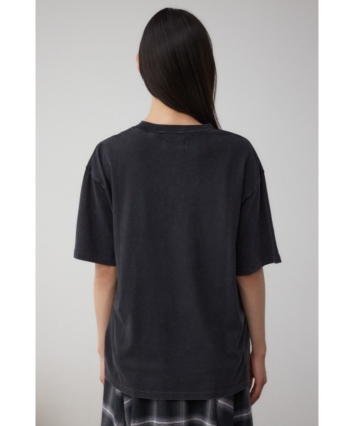 AZUL by moussy(アズールバイマウジー)の「ヴィンテージ5分袖Tシャツ(Tシャツ/カットソー・レディース・ライトブラック/ピンク/アイボリー・FREE)」の19枚目の写真
