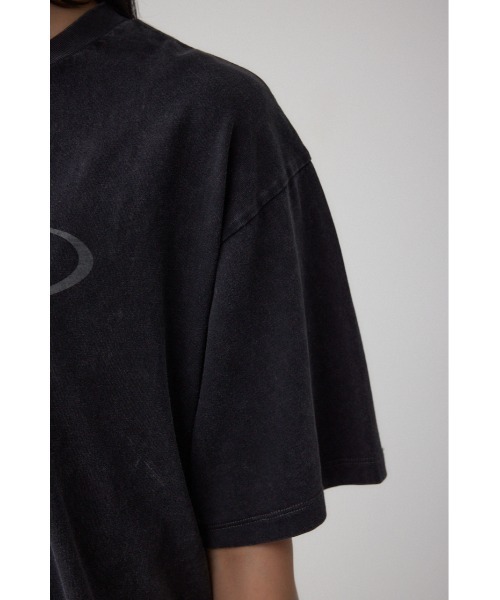 AZUL by moussy(アズールバイマウジー)の「ヴィンテージ5分袖Tシャツ(Tシャツ/カットソー・レディース・ライトブラック/ピンク/アイボリー・FREE)」の21枚目の写真
