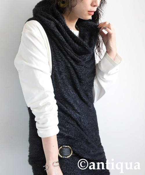 ANN DEMEULEMEESTER ネックウォーマー スヌード ANN DEMEULEMEESTER