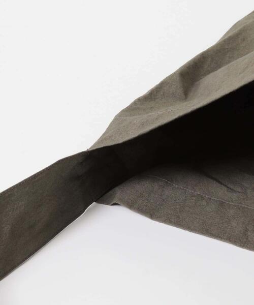 かぐれ（カグレ）の「コットンショルダーバッグ（ショルダーバッグ・レディース・グレー/レッド/ネイビー/ブラック・FREE）」の9枚目の写真