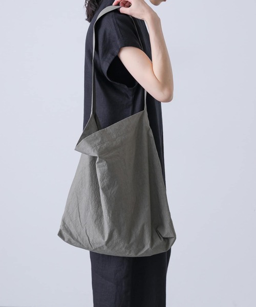 GIE グレー ショルダーバッグ シー CIE CIE シー ショルダーバッグ メンズ ブランド 斜めがけ