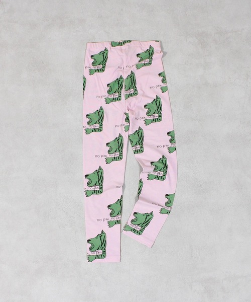 MARKEY'S（マーキーズ）の「ソウガラフル丈レギンス（レギンス/スパッツ・キッズ・レッド系その他/ブルー系その他/ブラウン系その他/ピンク系その他/杢グレー・70/80/90/95/100/110/120/130）」の4枚目の写真