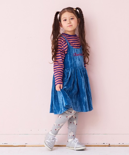 MARKEY'S（マーキーズ）の「ソウガラフル丈レギンス（レギンス/スパッツ・キッズ・レッド系その他/ブルー系その他/ブラウン系その他/ピンク系その他/杢グレー・70/80/90/95/100/110/120/130）」の12枚目の写真