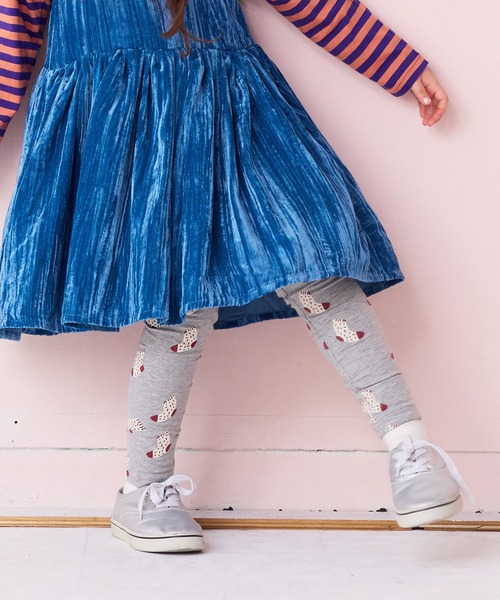 MARKEY'S（マーキーズ）の「ソウガラフル丈レギンス（レギンス/スパッツ・キッズ・レッド系その他/ブルー系その他/ブラウン系その他/ピンク系その他/杢グレー・70/80/90/95/100/110/120/130）」の11枚目の写真