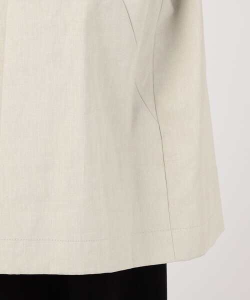 TOMORROWLAND (トゥモローランド)の「MARINA YEE MY Imper ナイロンコットン トレンチコート(トレンチコート・レディース・ライトグレー・0)」の10枚目の写真