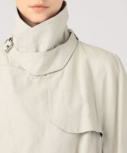 TOMORROWLAND (トゥモローランド)の「MARINA YEE MY Imper ナイロンコットン トレンチコート(トレンチコート・レディース・ライトグレー・0)」の12枚目の写真