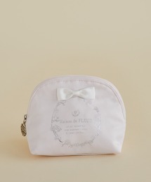 Maison de FLEUR | サテンリボンラウンドポーチ(ポーチ)