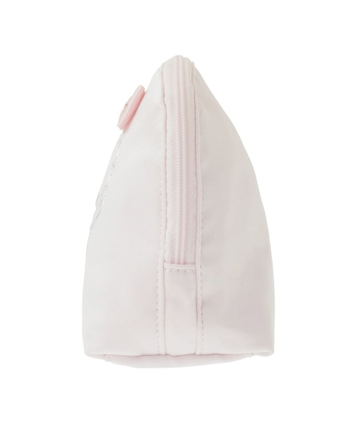 Maison de FLEUR(メゾンドフルール)の「サテンリボンラウンドポーチ(ポーチ・レディース・ライトブルー/ライトピンク/ブラック/ピンク・FREE)」の12枚目の写真