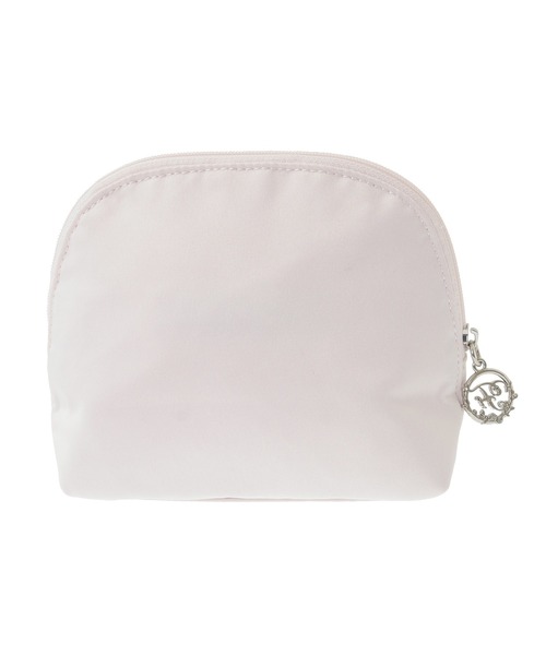 Maison de FLEUR(メゾンドフルール)の「サテンリボンラウンドポーチ(ポーチ・レディース・ライトブルー/ライトピンク/ブラック/ピンク・FREE)」の13枚目の写真